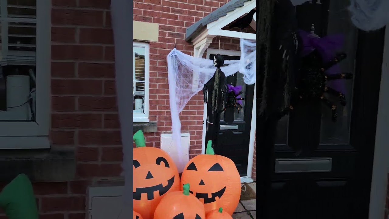 Amazing Haloween decorations!      #halloween #spooky #decoration