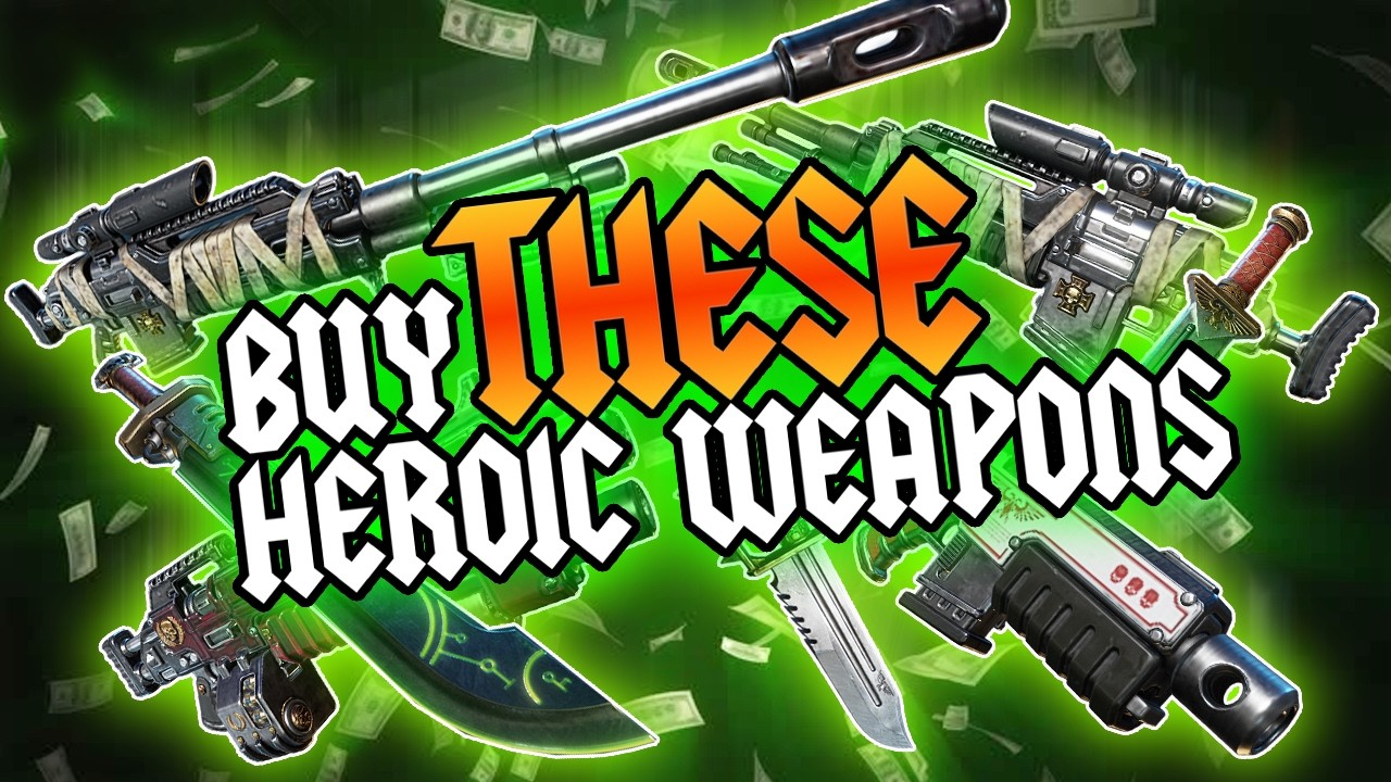 Heroic Weapon TIER List AND Buy Order/Priority for Patch 12 - Space Marine 2