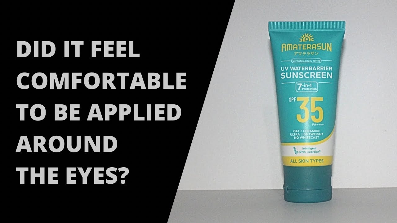 REVIEW | Amaterasun: UV Waterbarrier Sunscreen SPF35 PA++++ on Acne-prone Skin | shafiarisa