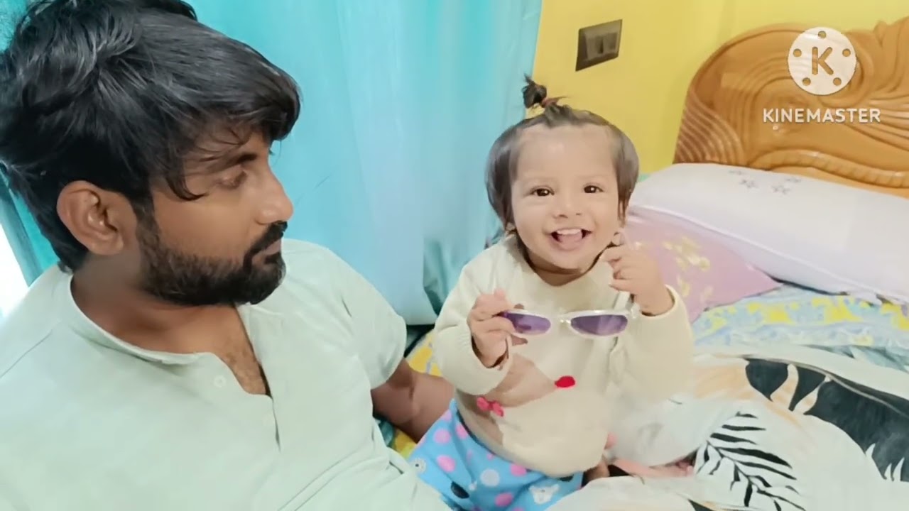 Subbu morning masti time 😘⌚
