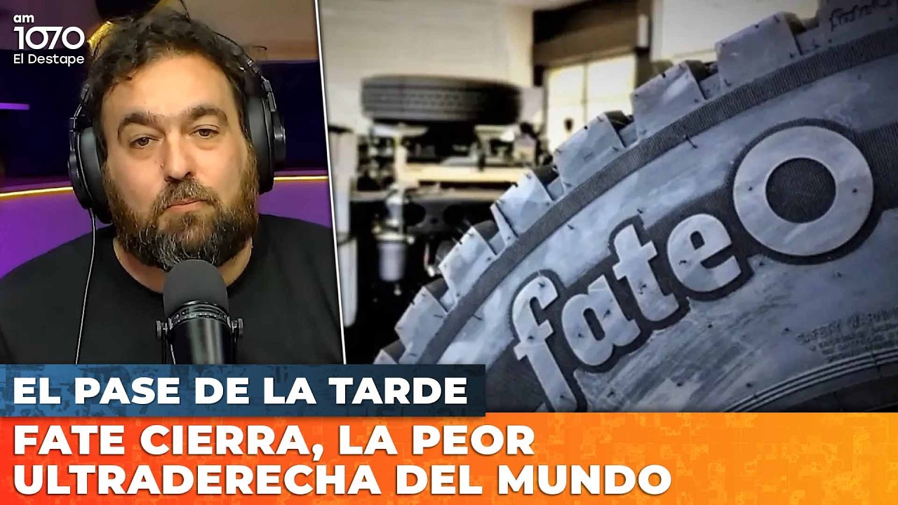 FATE CIERRA 🚨LA PEOR ULTRADERECHA DEL MUNDO | EL PASE DE LA TARDE con Nico Lantos EN VIVO