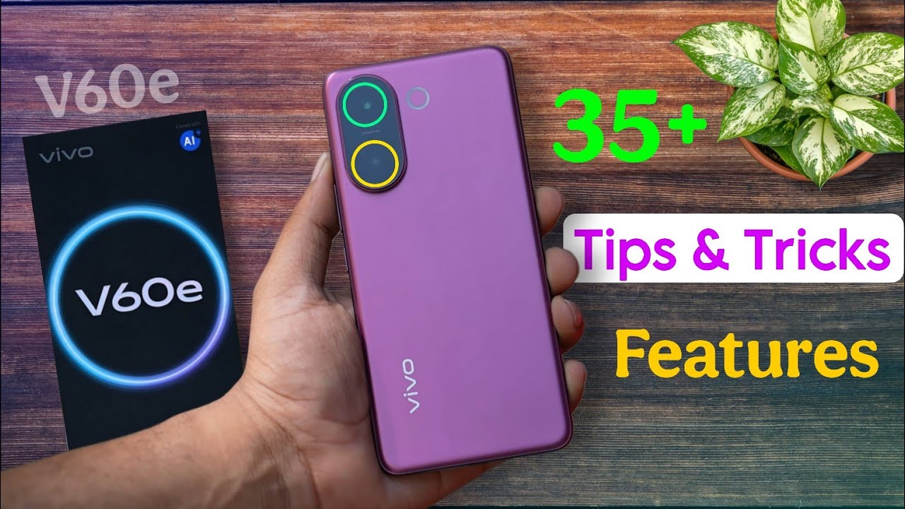 Vivo V60e Tips & Tricks | | Vivo V60e 5g 35+ Special Features You Should Try