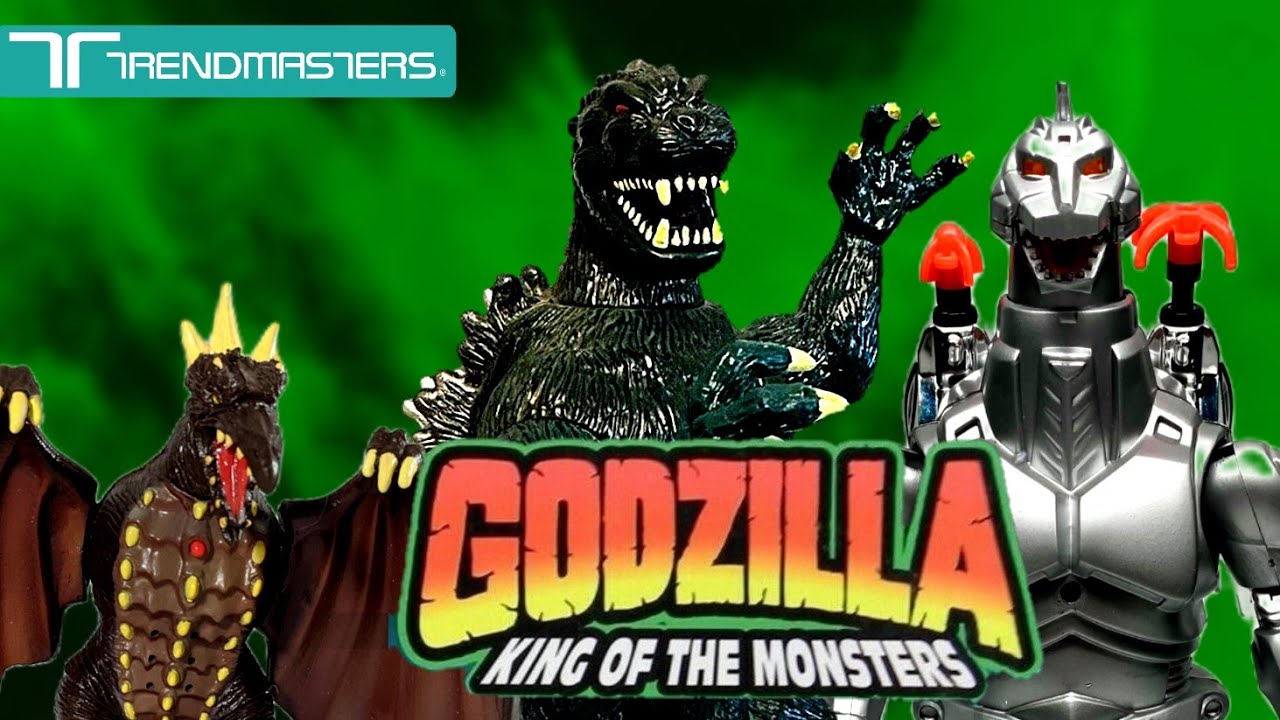 La historia de los juguetes de GODZILLA TRENDMASTERS (parte 1) la primera linea