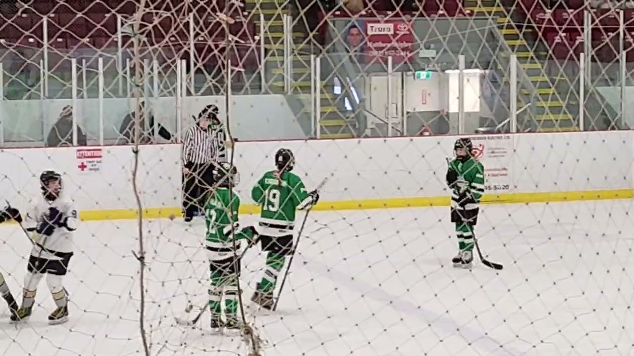 U15A BLIZZARDS on Jan 31st 2026 Poppy Vince visits Avaiah in the penalty box