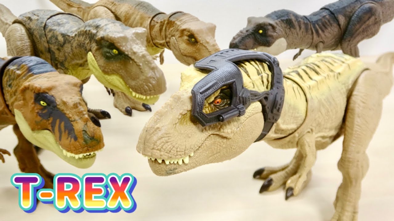 まだまだ進化するT-REX!! ジュラシックワールド サイドアタック 吠えるT-REX