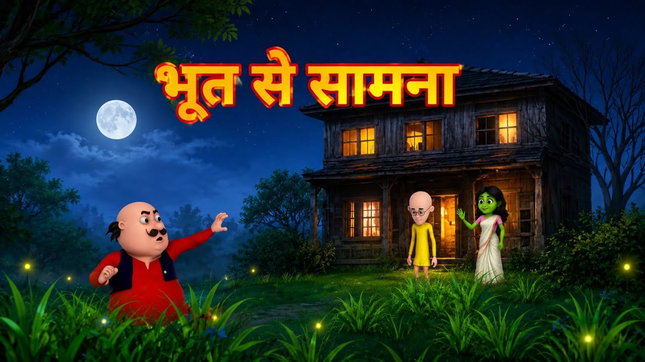 motu patlu ki jodi cartoon | motu patlu ka bhoot se samna | motu patlu horror episode in hindi
