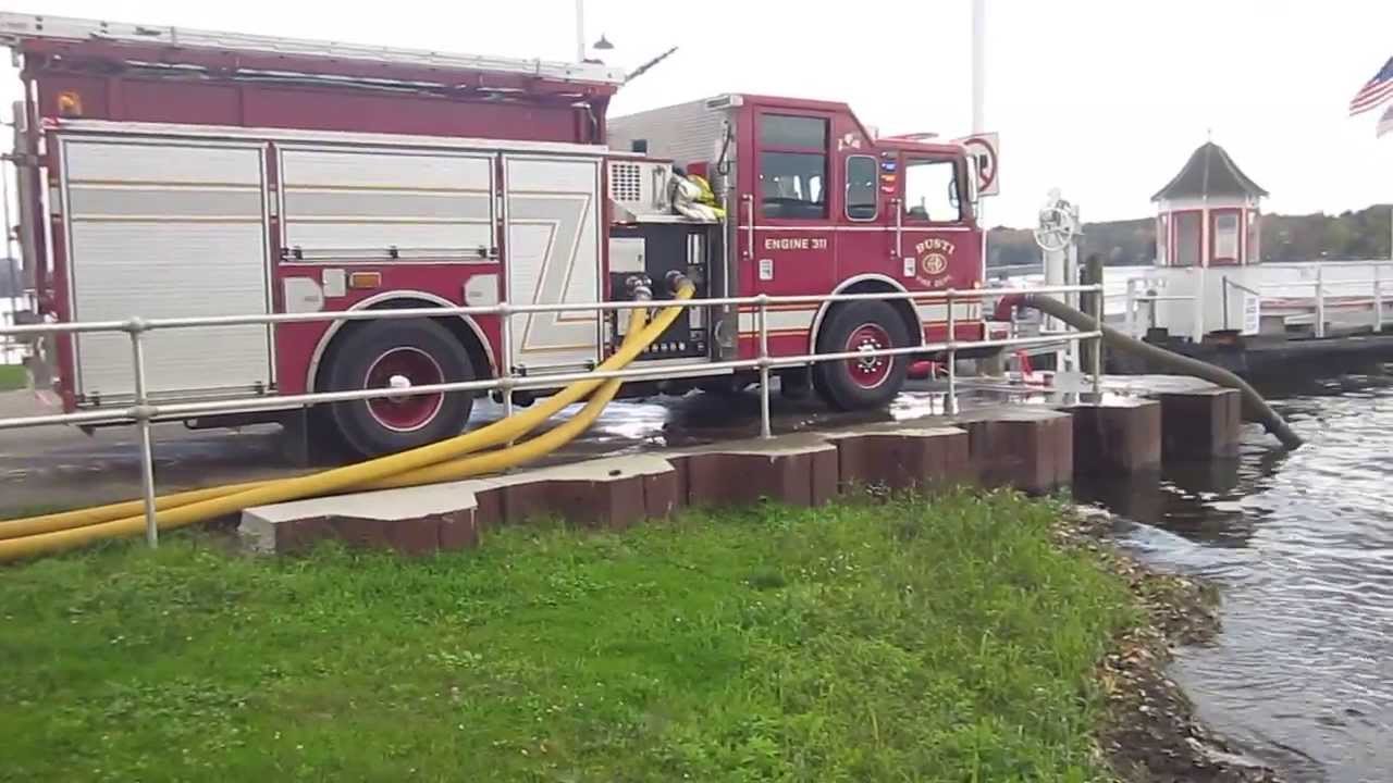 Tanker Fill Site Operations - Lake Chautauqua, NY