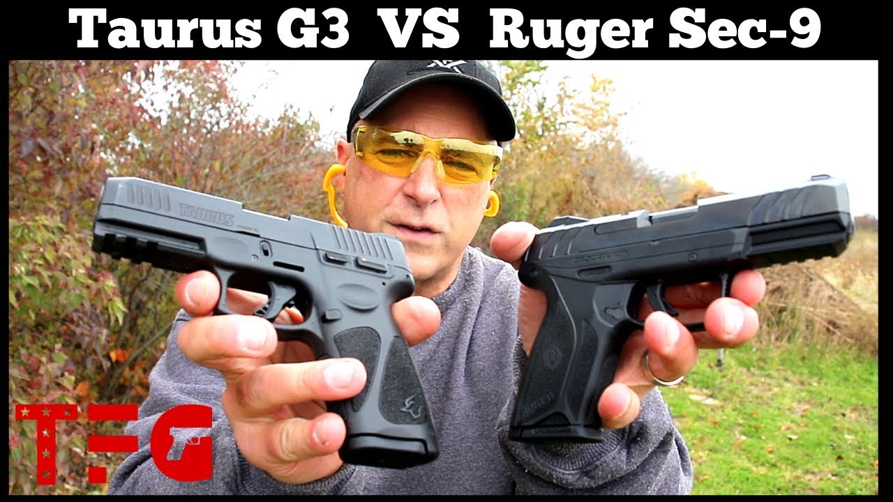 Taurus G3 против Ruger Security 9 (сравнение дальности) — TheFirearmGuy