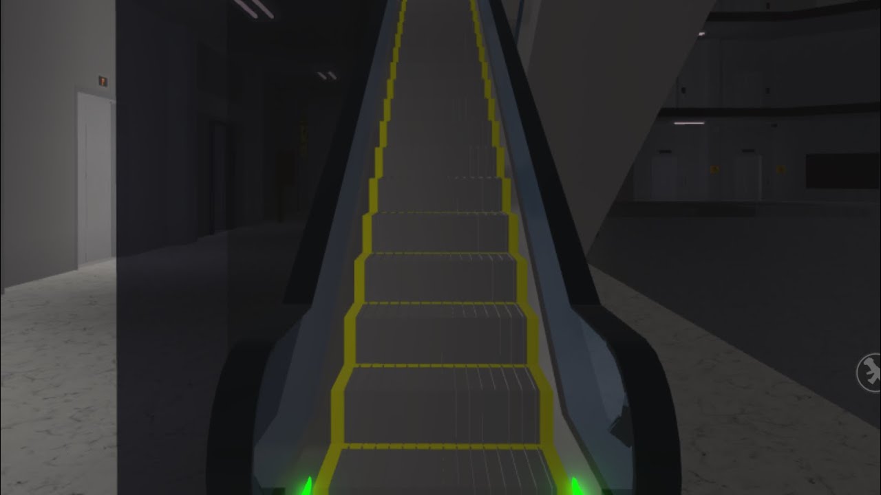 【ROBLOX】ジェルの三菱エレベーターゲームにエスカレーターができてたので乗ってみた