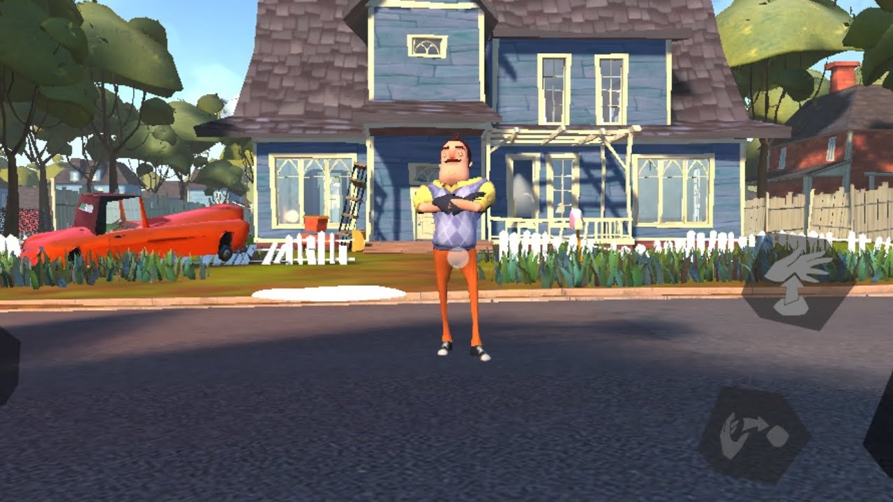 Hello neighbor oynuyoruz. Bölüm 1