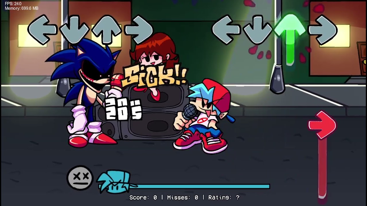 Timorous but its Sonic.EXE and Boyfriend - Friday Night Funkin'