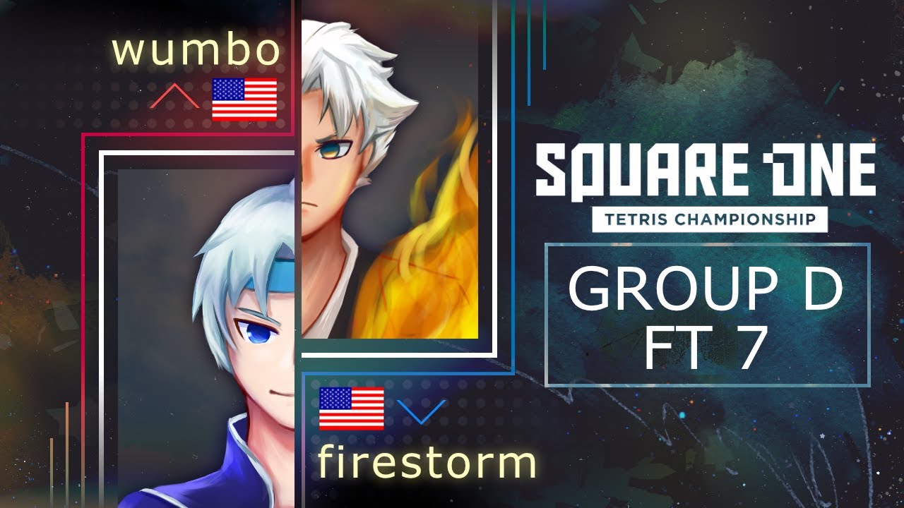 Wumbo vs Firestorm - Group D - Square One Tetris Championship 2022