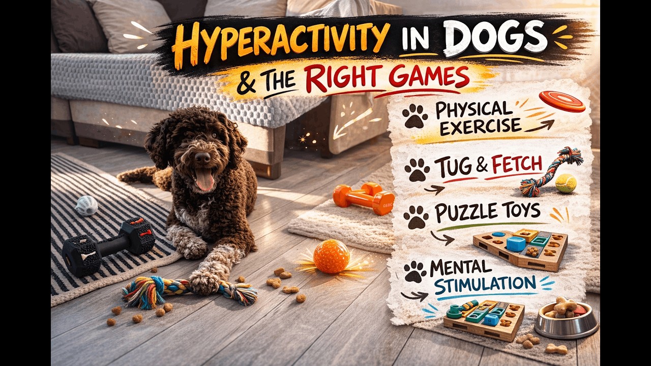 Hyperactivity in Dogs: The Right Games That Actually Work (Гіперактивність у собак і правильні ігри)