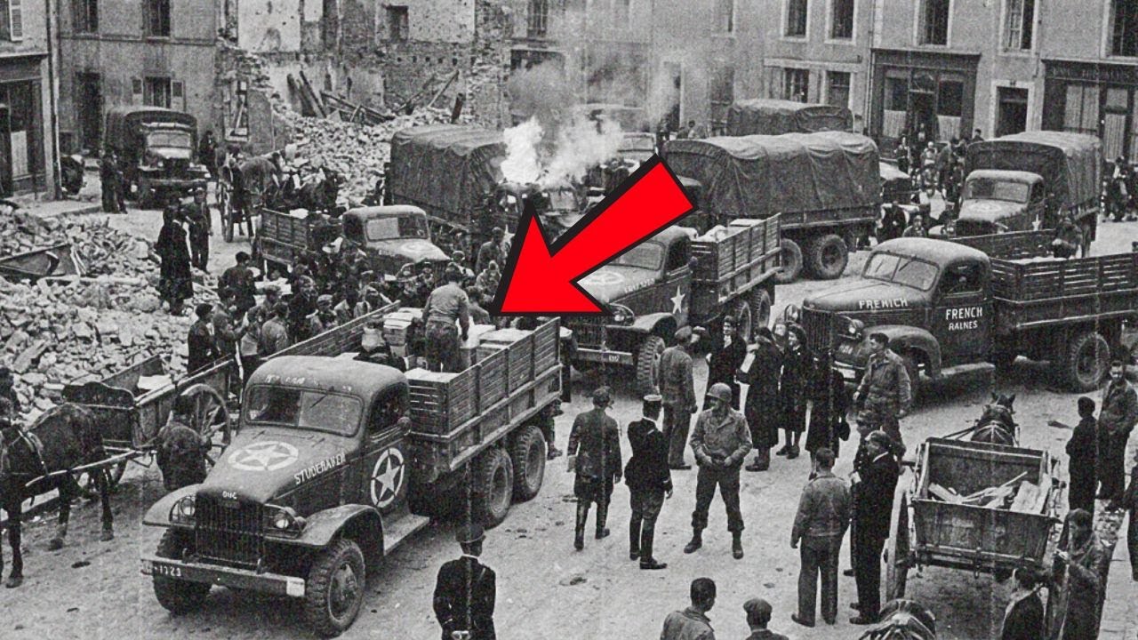 Qu’est-il arrivé aux camions et jeeps de Lend-Lease en service en France après la guerre ?