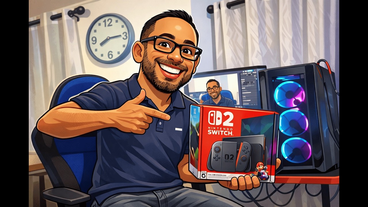 UNBOXING Y CONFIGURACION NINTENDO SWITCH 2