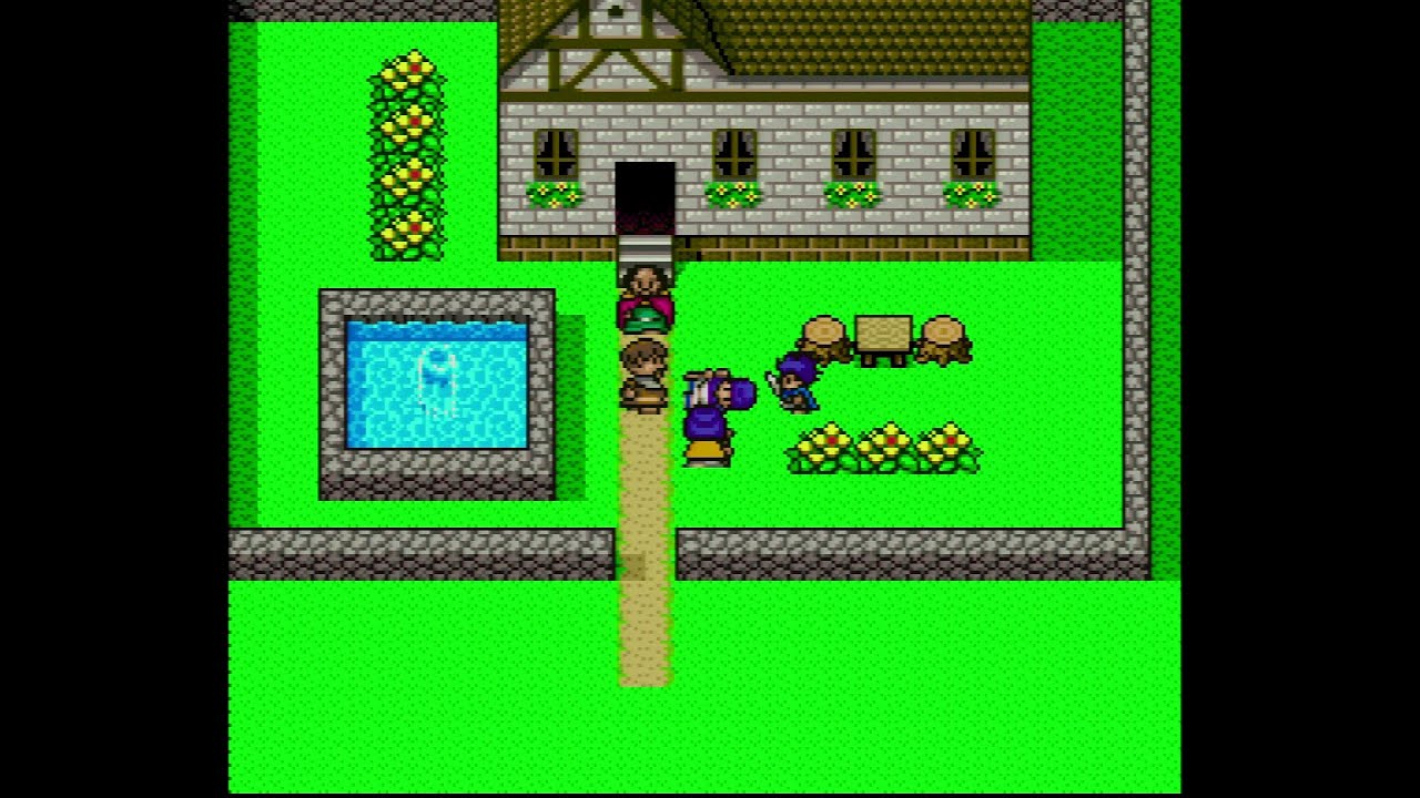 SFC版ドラゴンクエストⅤ グランバニア城 青年時代後半（フローラ）