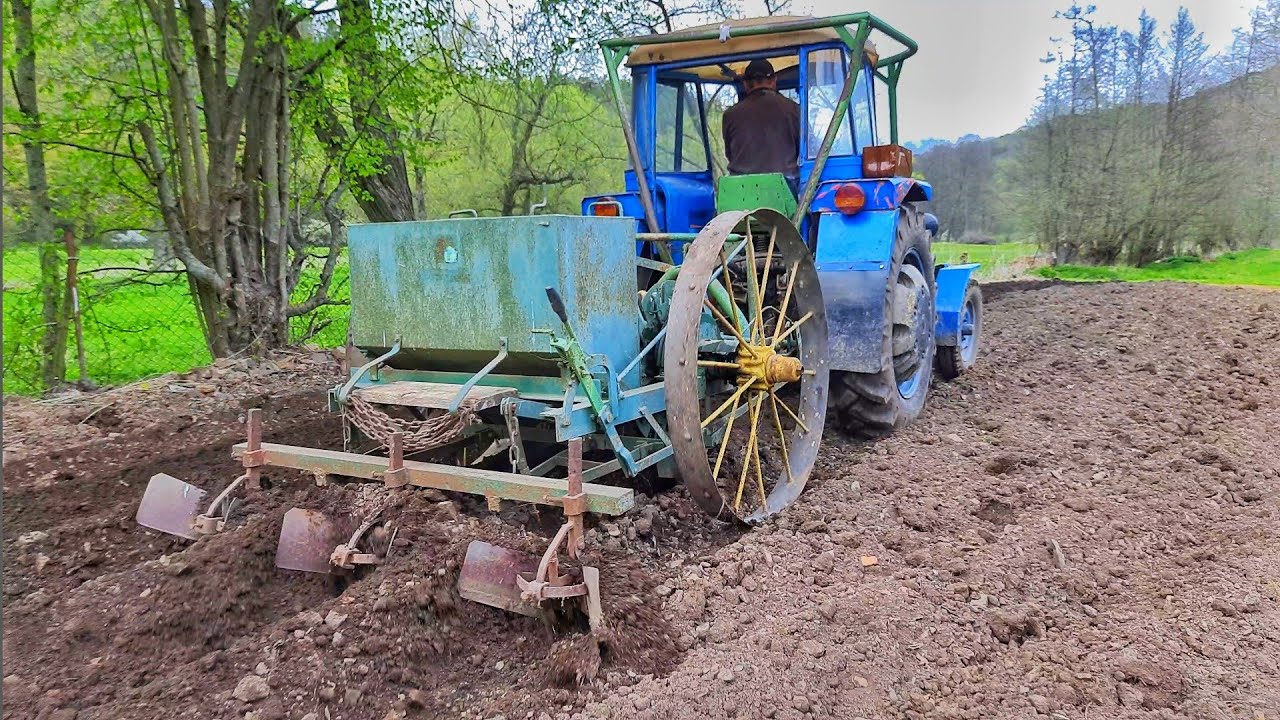 Sázení brambor 2023 | Zetor 3011 & Nové gumy