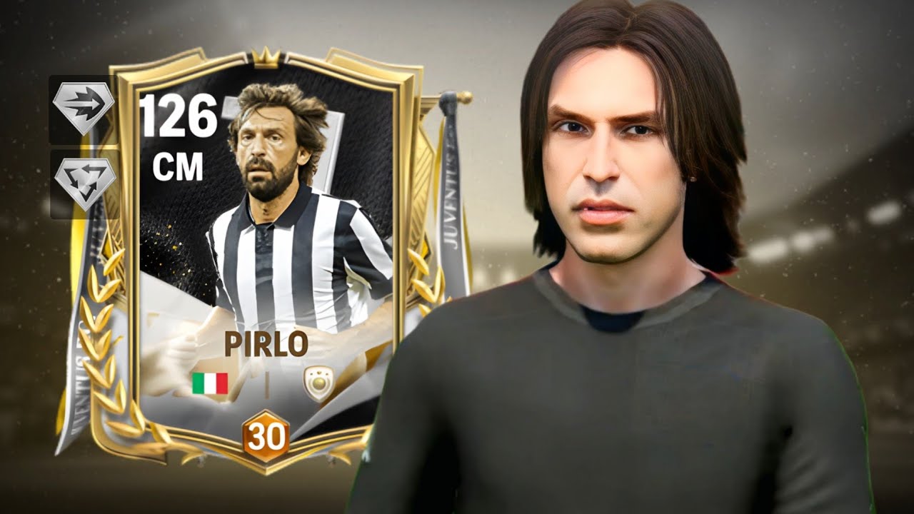 CHAMPIONS PIRLO REVIEW FC MOBILE 🔥 121 OVR PIRLO FC MOBILE || LION HINDI