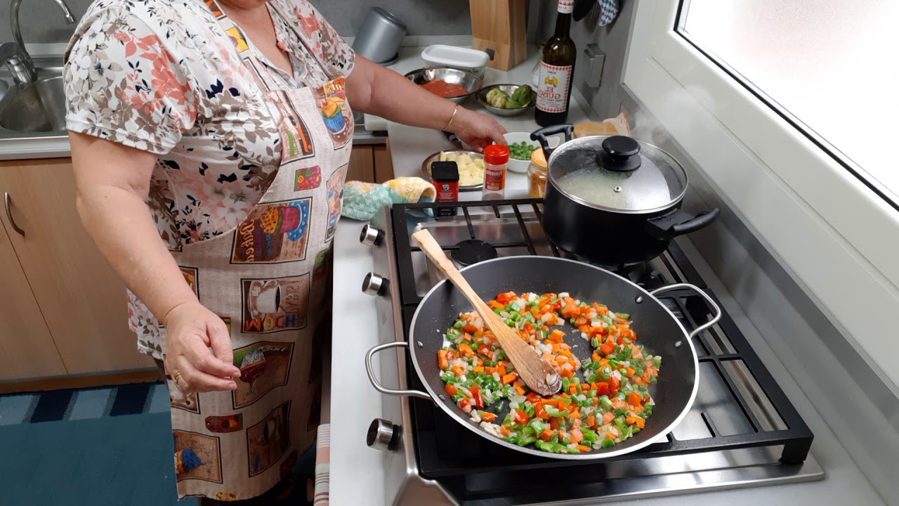 Arroz  de verduras  de la yaya  Lucha,