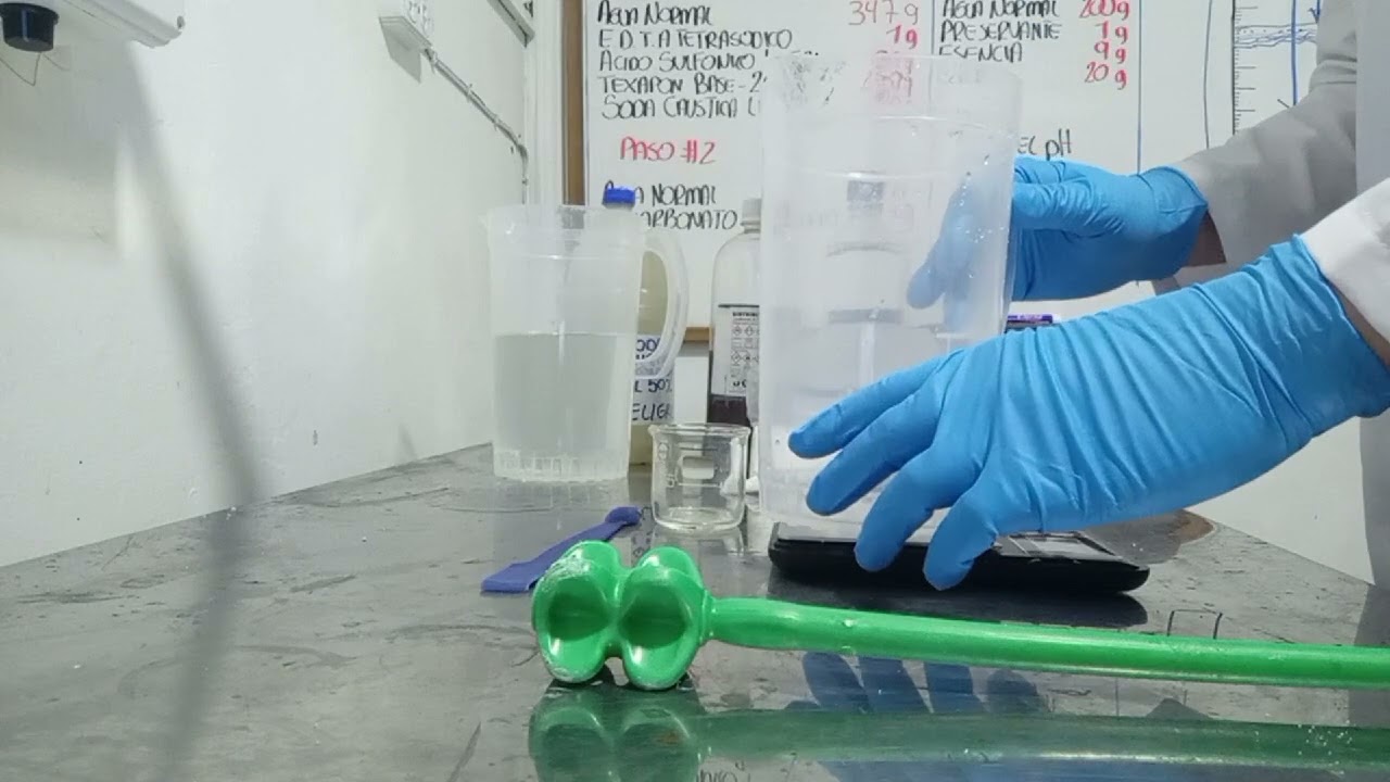 Cómo elaborar un detergente líquido para ropa con BICARBONATO DE SODIO, nueva alternativa 👨🏻‍🔬👩🏻‍🔬
