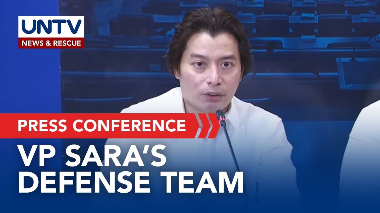 Defense panel addresses Day 7 of Vice President Sara Duterte's impeachment trial | July 20, 2026