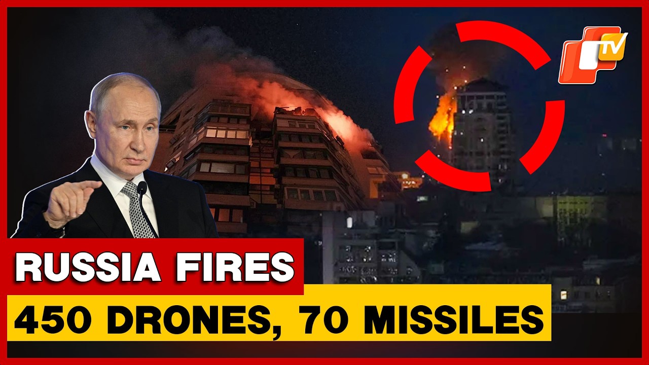 Russia Launches Massive Winter Strike On Ukraine Ahead Of Peace Talks