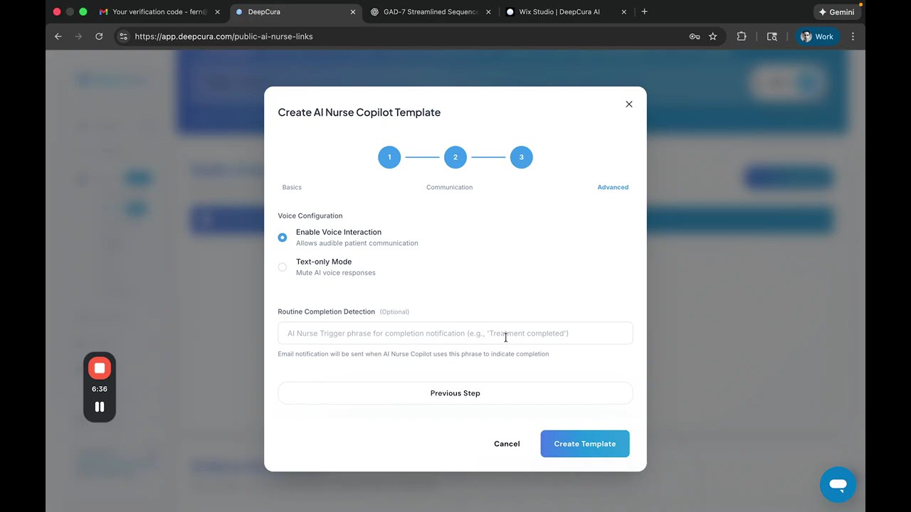 1. How to use the AI Nurse integrated with your own email, website , templates and domain.
