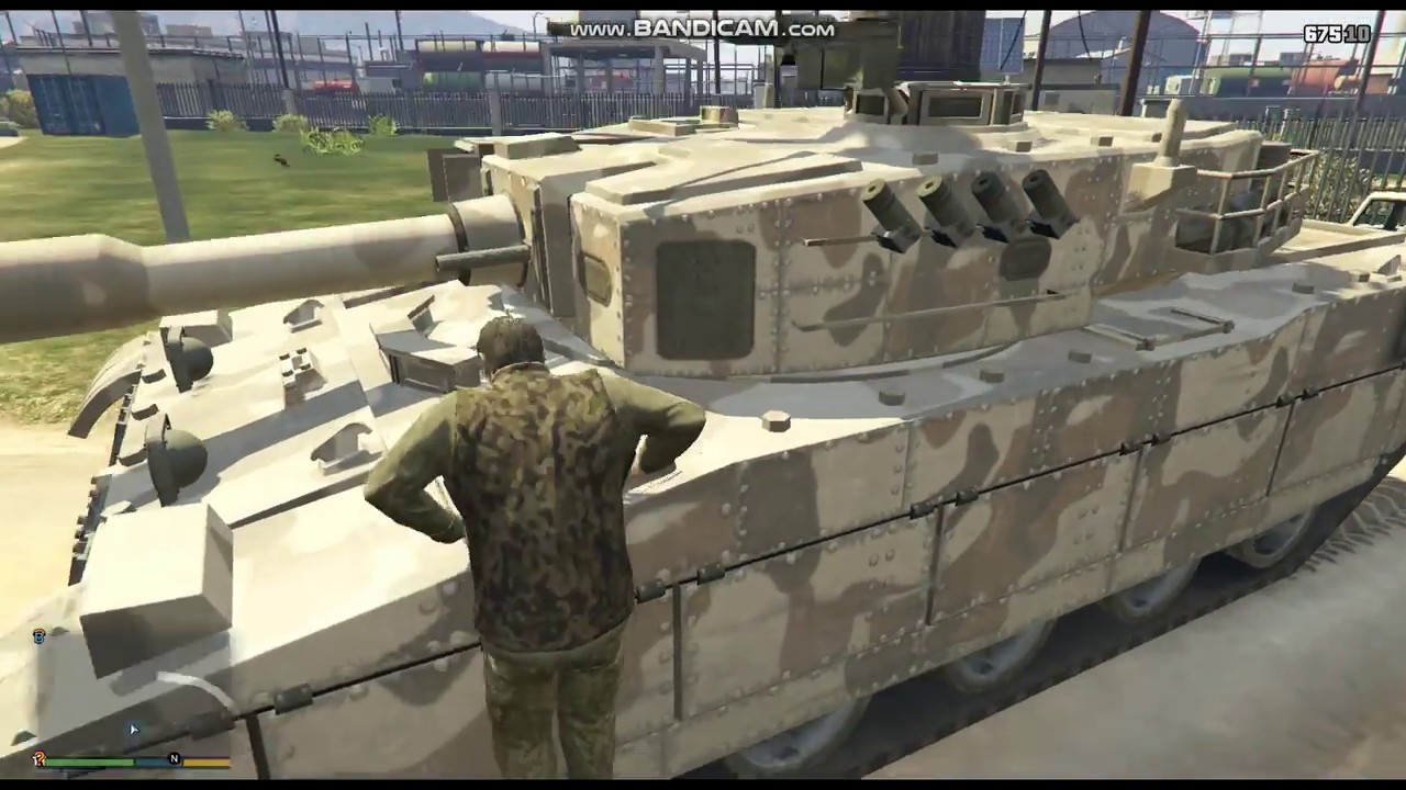Как угнать танк в GTA 5 (за 3 мин)