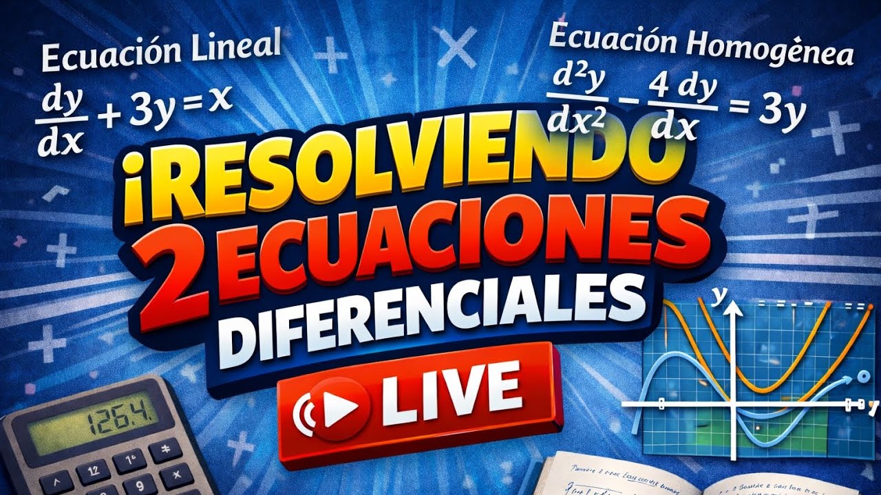 resolución de una ecuación homogénea y otra lineal