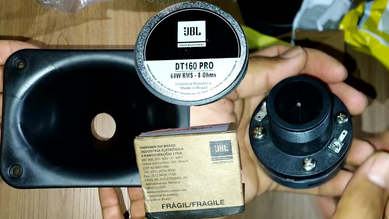 DT160 pro JBL essa Cornetinha e impressionante