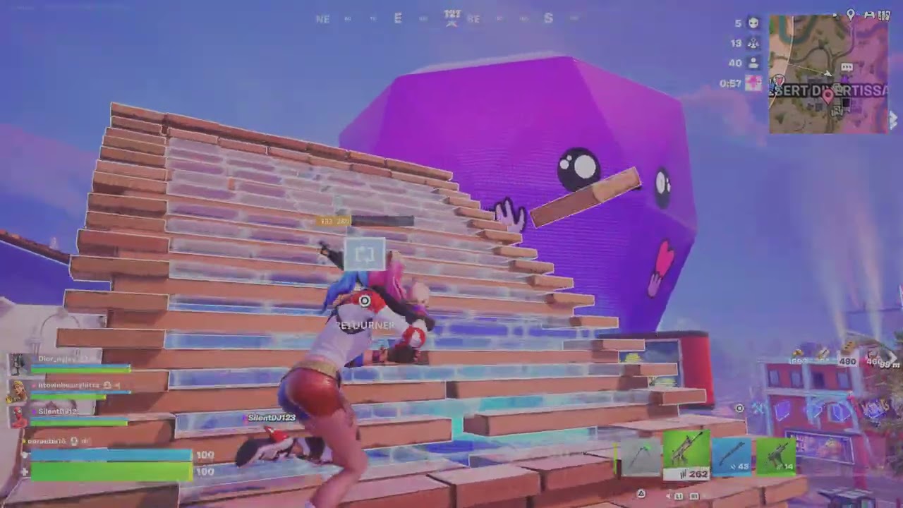 FORNITE TOP 2 7 KILLE SUR LA VERSION PS5 4K60FPS 2026