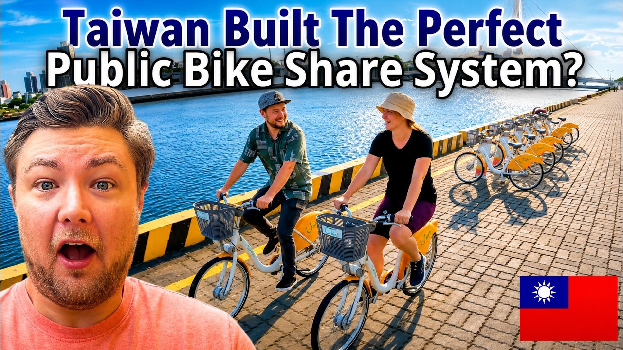 Почему мы любим тайваньский YouBike! (UBike) | Полное пошаговое руководство (работает без номера ...