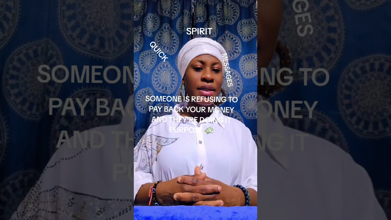 SOMEONE IS REFUSING TO PAY BACK YOUR MONEY AND THEY'RE DOING IT PURPOSE 💸 #QUICK #MESSAGES #SPIRIT 
