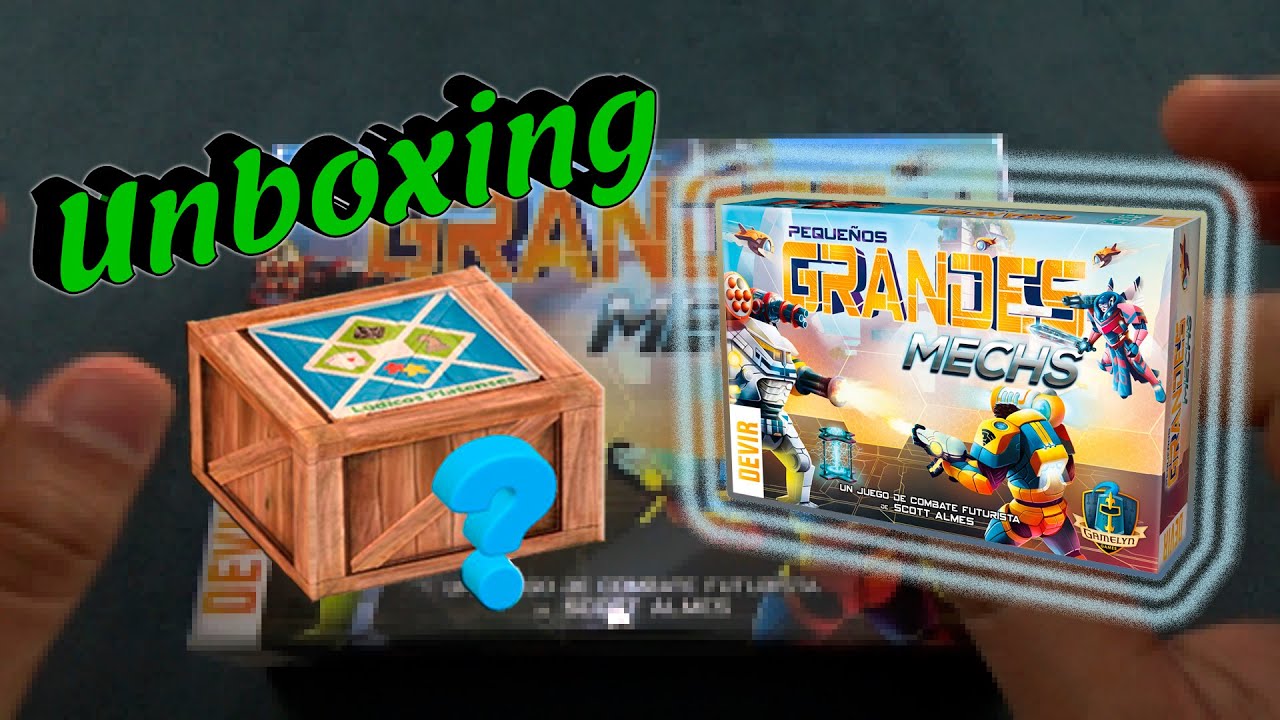Pequeños Grandes Mechs - Unboxing | Devir