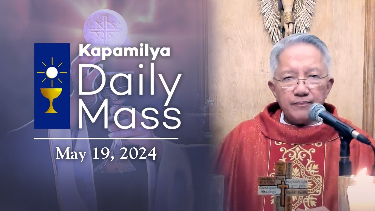 May 19, 2024 | 𝐊𝐚𝐩𝐚𝐦𝐢𝐥𝐲𝐚 𝐒𝐮𝐧𝐝𝐚𝐲 𝐌𝐚𝐬𝐬 | The Peace that Comes From Jesus