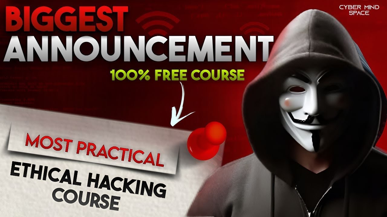 🚨 THE BIGGEST ANNOUNCEMENT: India’s Most Practical Ethical Hacking Course 🔥 | Full Syllabus Revealed