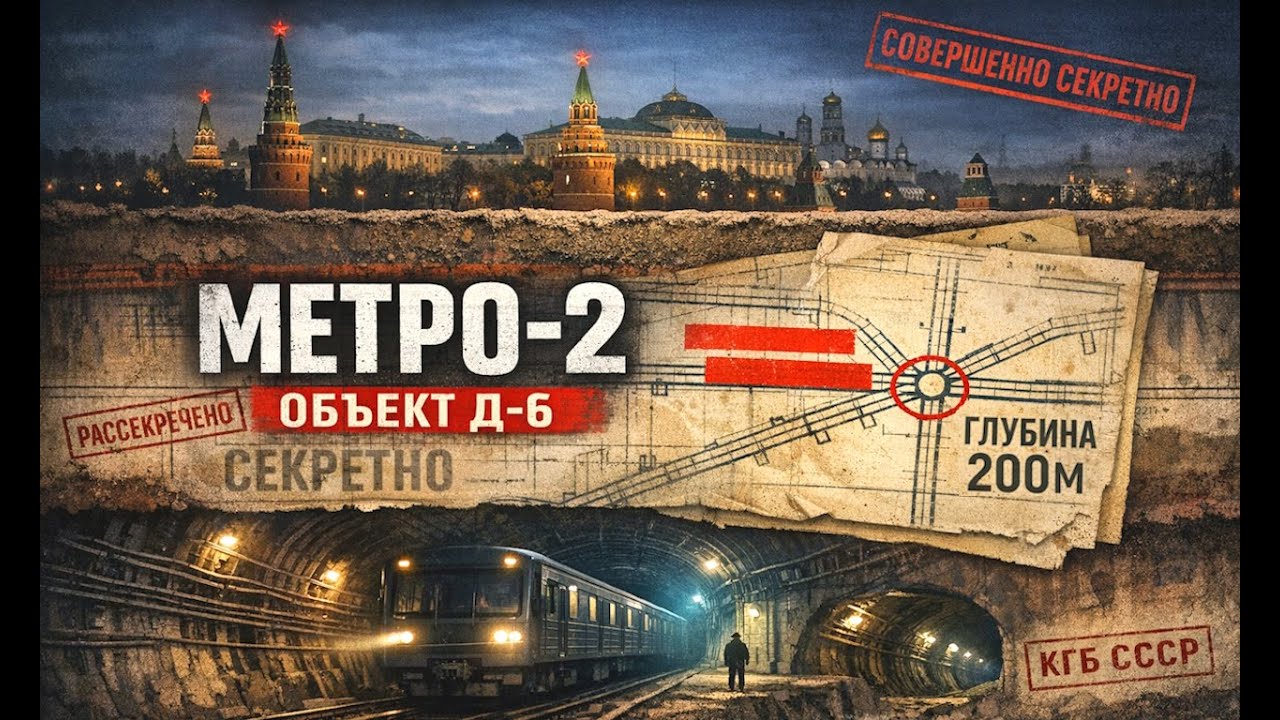 Секретное метро Москвы: Что скрывают 80 лет? Свидетельства строителей и рассекреченные архивы КГБ