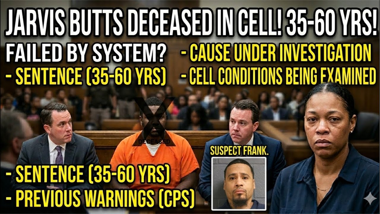 SOCIAL MEDIA BUZZ  is live! Jarvis Butts found unalive in his cell 🥹😳l