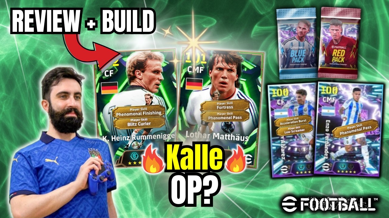 RUMMENIGGE è TORNATO, ma è FORTE⁉️Review and Build Rummenigge Matthaus, Fernandez e Julian Alvarez