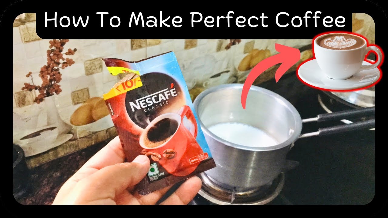 How to make coffee || Hot Coffee At Home || Coffee Recipe instant Milk Coffee Nascafe || Drink