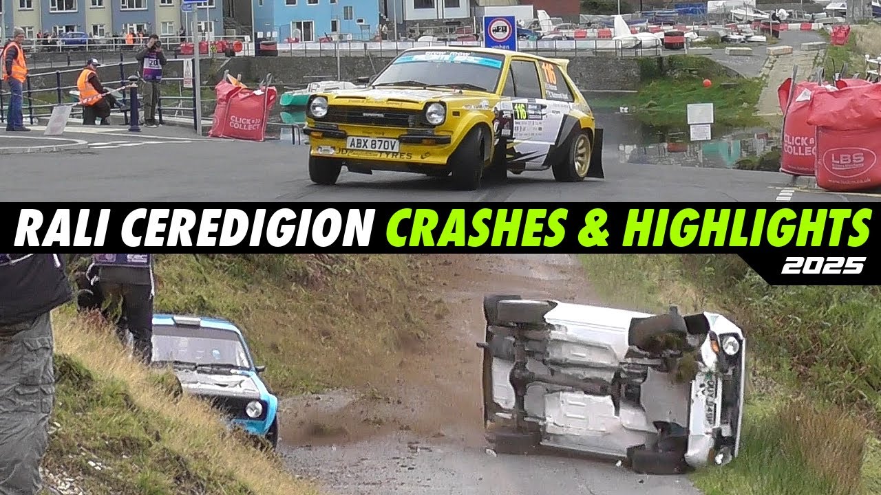 Rali Ceredigion Crashes, Highlights & Pure Sound, 2025