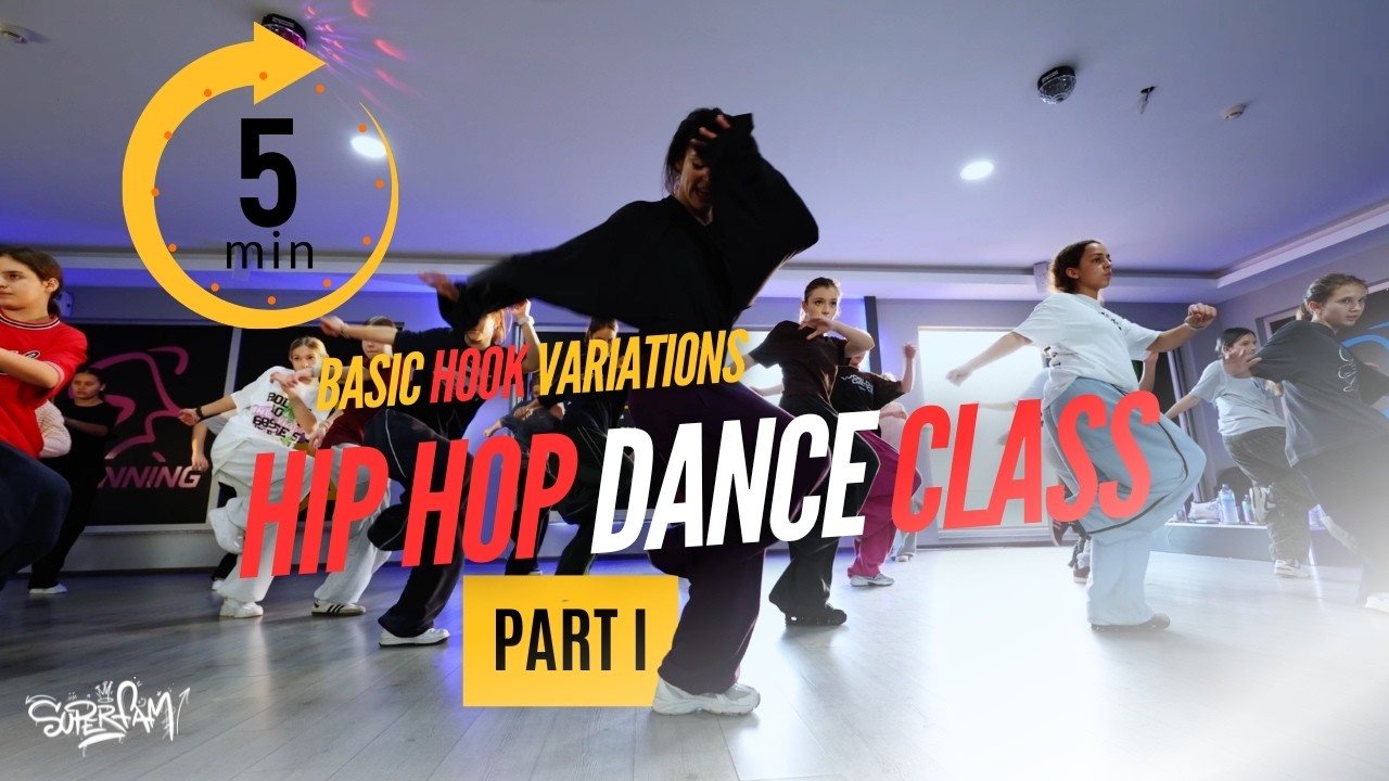 tutorial Hip Hop Warm-Up Routine | Basic Dance Exercises for Beginners