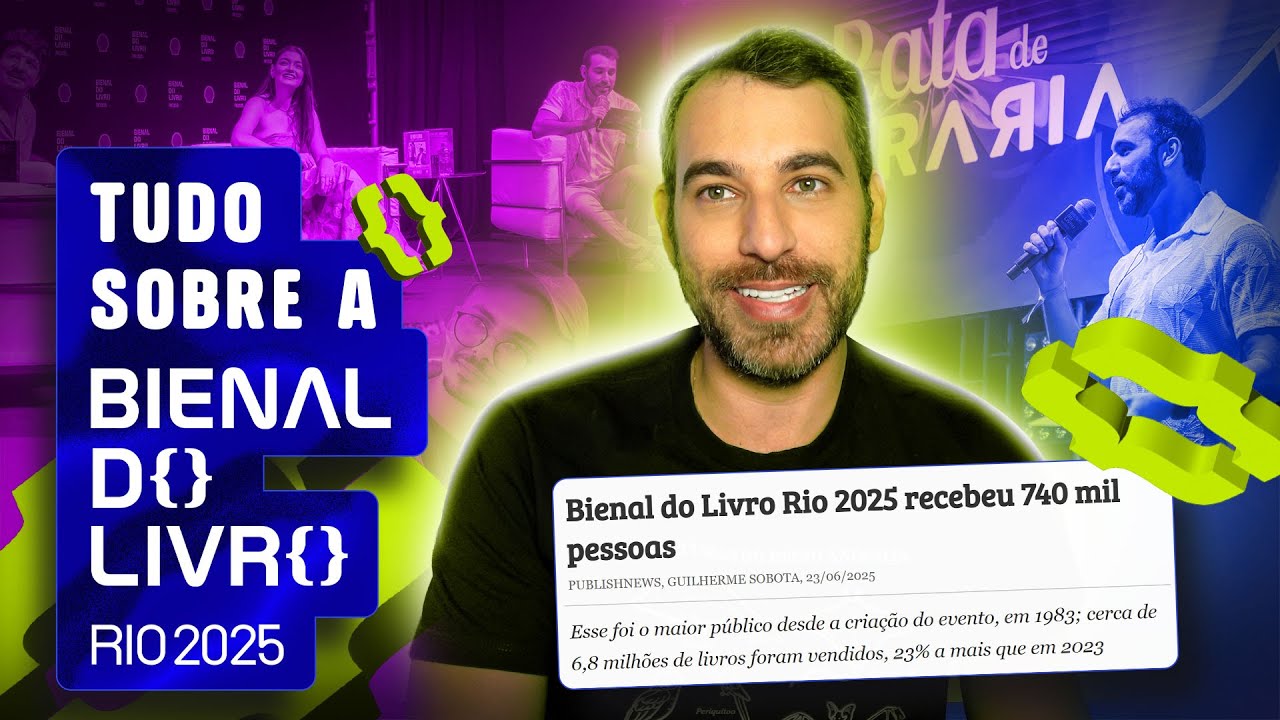 TODAS AS CONFUSÕES E FOFOCAS DA BIENAL DO LIVRO RIO 2025