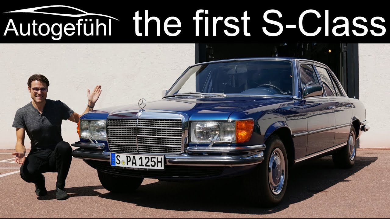 The very first Mercedes S-Class W116 FULL REVIEW 350 SE V8 1979 - Autogefühl
