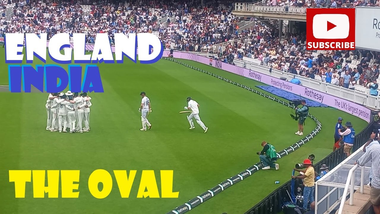 England v India at The Oval