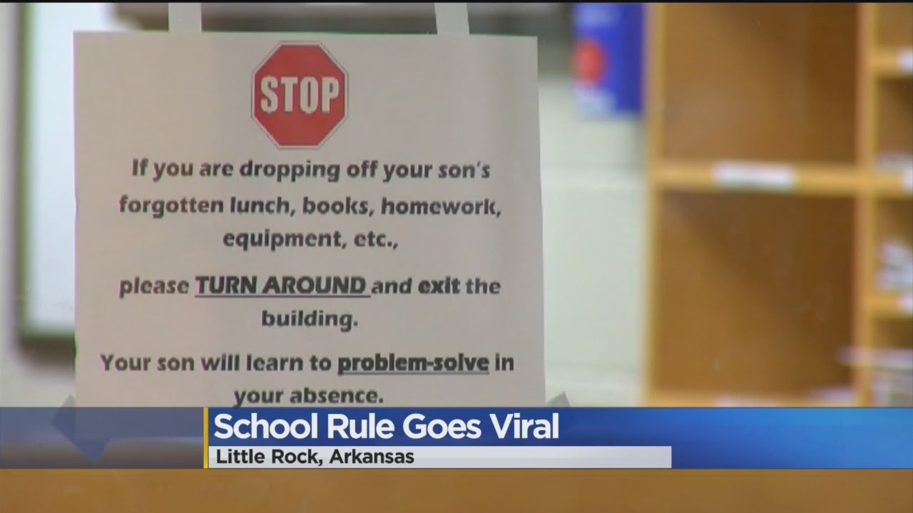 Catholic High School's Problem-Solving Rule Goes Viral