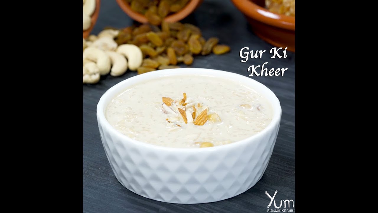 Gur Ki Kheer | Kheer with Jaggery Recipe | ras kheer