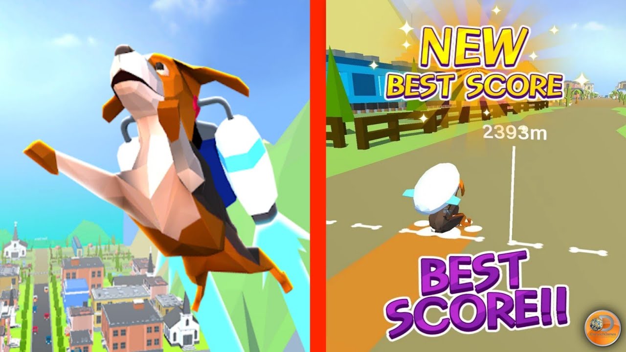Fetch! - The Jetpack Jump Dog Game - Gameplay Android