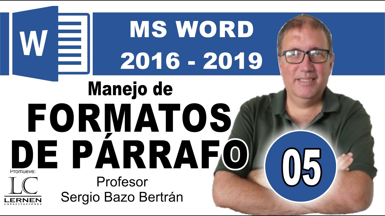 Curso GRATUITO de WORD | Parte 05 | Manejo de FORMATOS DE PÁRRAFO