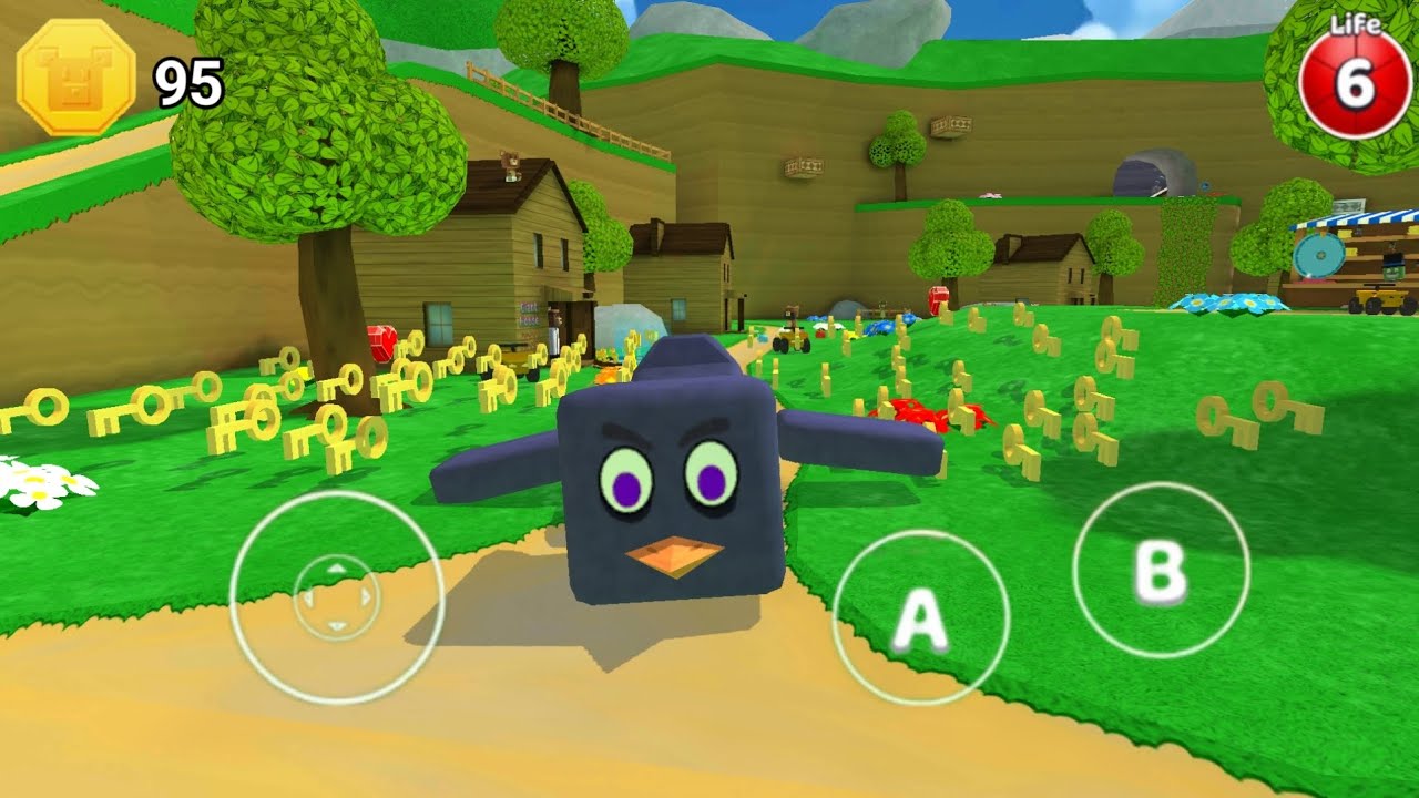 Penguin in Bear Village - Super Bear Adventure Gameplay Walkthrough 